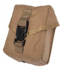 USMC MOLLE 100 Round Ammo Pouch, Coyote Brown, Surplus. 